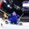 BUFFALO, NEW YORK - JANUARY 4: Sweden's Oskar Steen #29 scores a third period goal against USA's Joseph Woll #31 during semifinal round action at the 2018 IIHF World Junior Championship. (Photo by Matt Zambonin/HHOF-IIHF Images)


